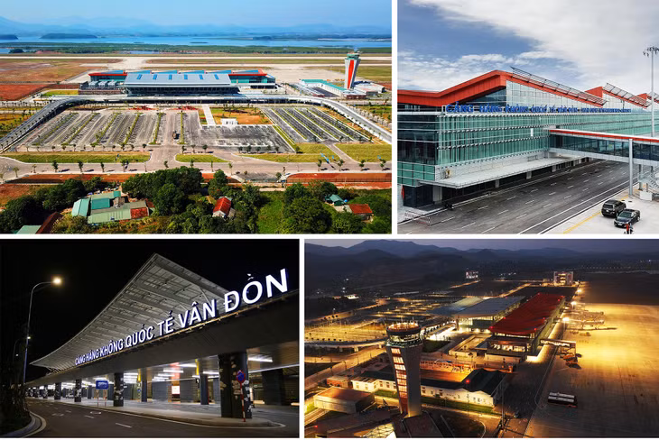Cảng hàng không quốc tế Vân Đồn chính thức đưa vào khai thác và đón chuyến bay thương mại đầu tiên vào tháng 12/22018.