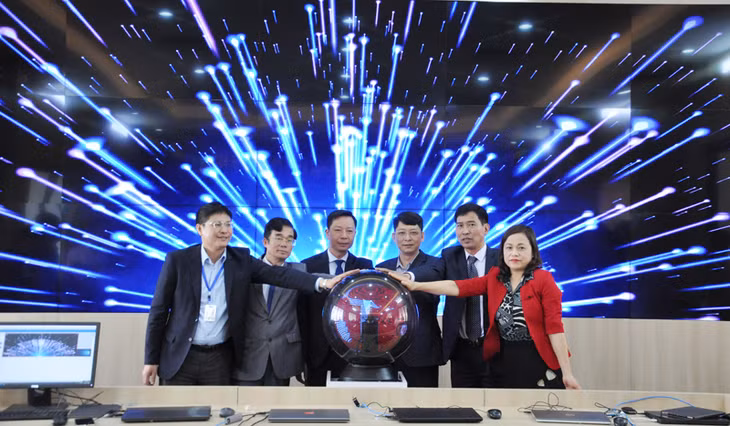 Móng Cái khai trương Trung tâm Điều hành thông minh TP Móng Cái, tháng 2/2020.