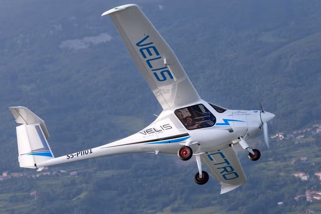 Máy bay điện Velis Electro (Ảnh: Pipistrel)