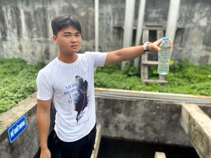 Trạm xử lý nước thải tập trung ở CCN Nam Sơn.