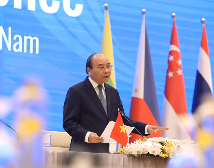 Thủ tướng phát biểu.
