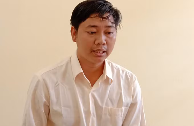 An tại cơ quan điều tra. Ảnh: Công an cung cấp.