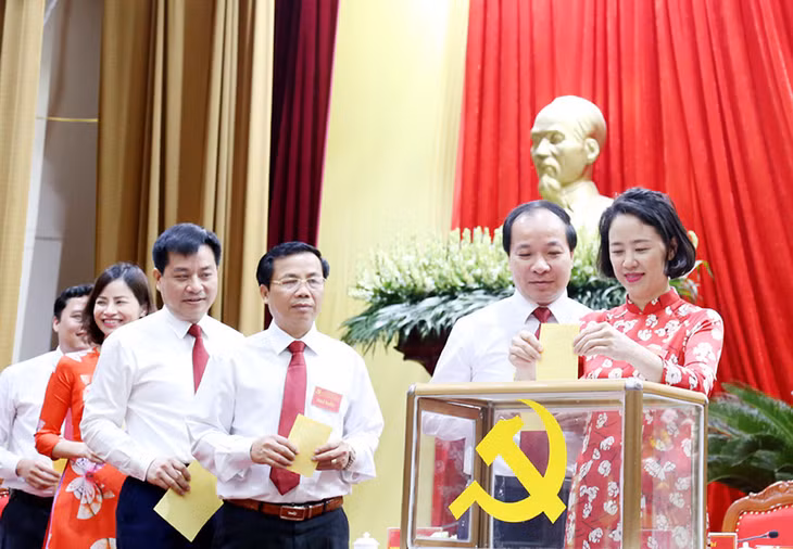Đại biểu bầu BCH Đảng bộ khóa II, nhiệm kỳ 2020 - 2025