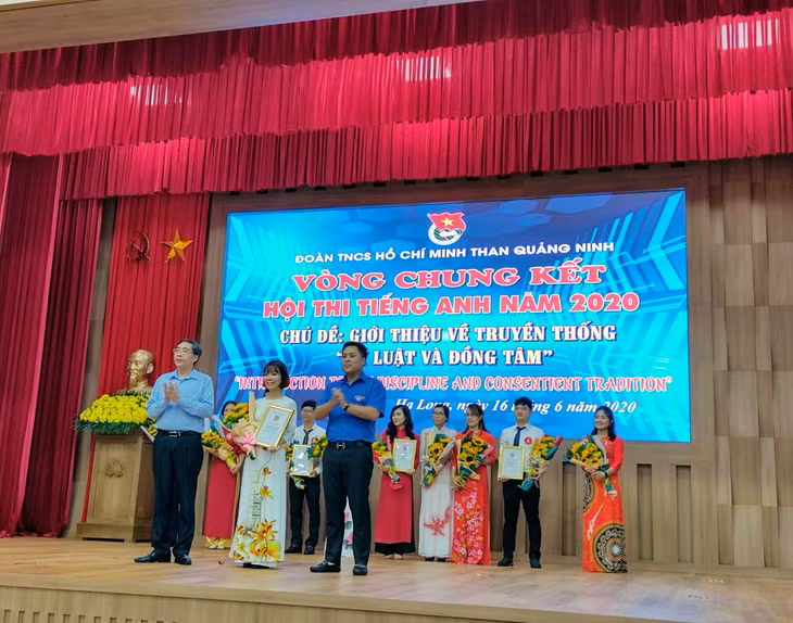 Thí sinh Nguyễn Ngọc Như - Đoàn thanh niên Công ty CP Giám định - Vinacomin giành giải nhất Hội thi