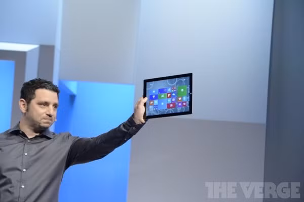 Surface Pro 3 sẽ có màn hình 12 inch với độ phân giải 2.160x1.440 pixel.
