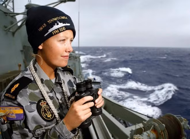 Hoạt động tìm kiếm MH370 ngoài khơi Australia (Nguồn: AFP)