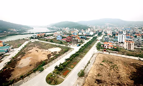 Một góc khu đô thị Hùng Thắng, TP Hạ Long. Ảnh: HIỂU TRÂN