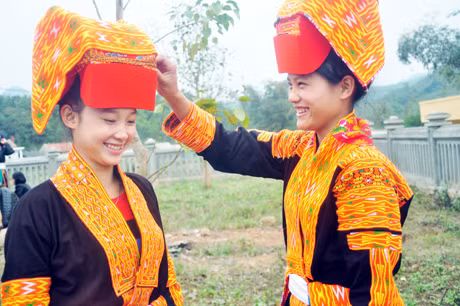 Nụ cười sơn nữ.