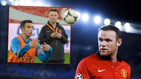 Van Gaal chiều chuộng van Persie và bỏ rơi Roooney?
