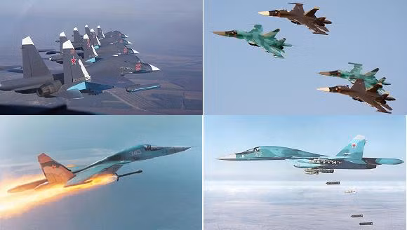Su-34 sẽ trở thành nòng cốt trong lực lượng máy bay tấn công chiến thuật của Nga