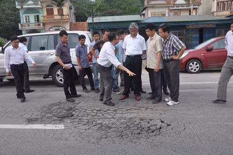 Đoàn công tác của Bộ GTVT 