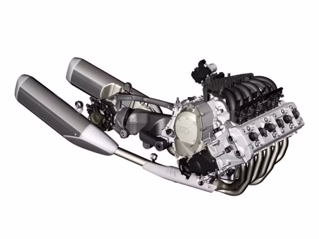 Động cơ trên BMW K1600.