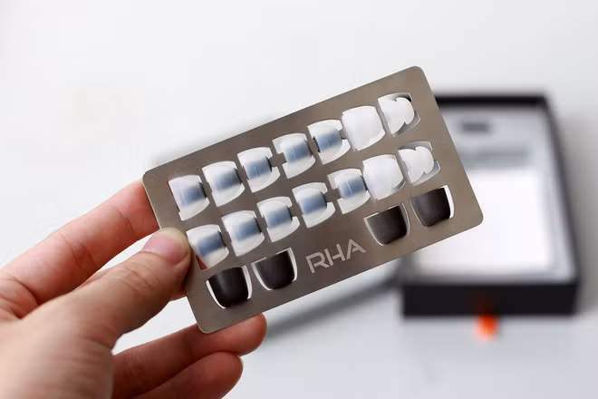 RHA cũng tặng kèm nhiều ear-tip kích cỡ khác nhau cho người dùng.