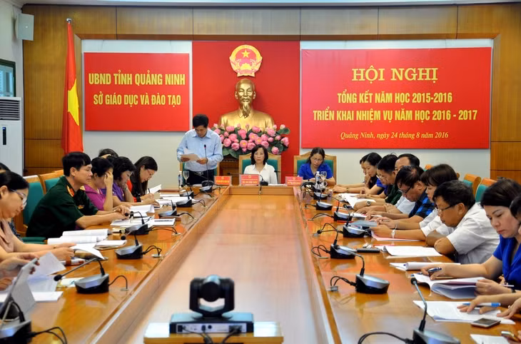 Quang cảnh Hội nghị tại đầu cầu UBND tỉnh.