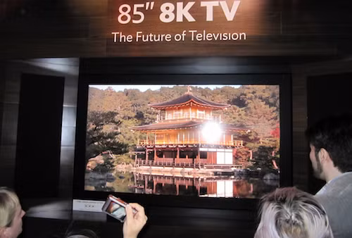 Sony và Panasonic sẽ bán TV 8K từ năm 2020.