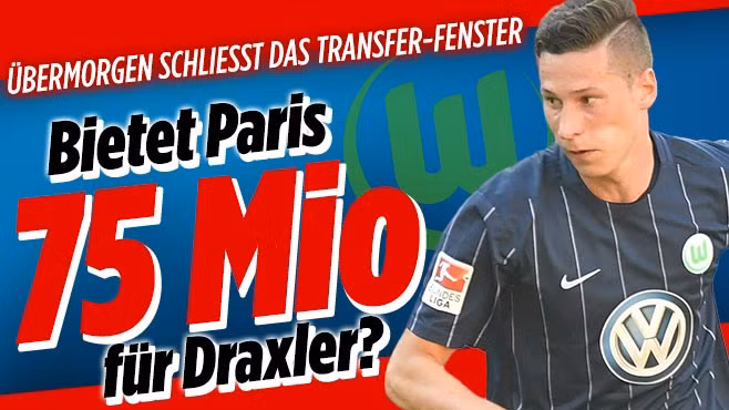  Draxler sắp đến PSG