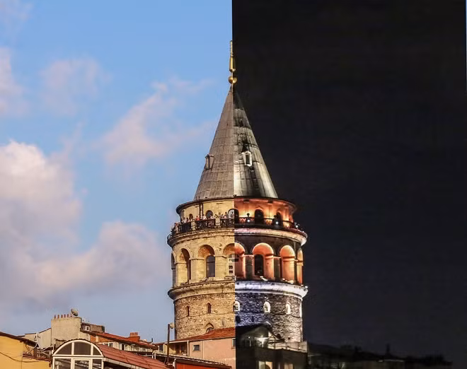 Tòa tháp Galata được xây dựng năm 1348 trong khu phố Galata, Istanbul. Theo tiếng Latin tên của tháp có nghĩa là 