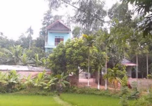 Căn nhà nơi xảy ra vụ án mạng.