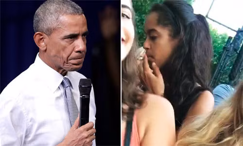 Tổng thống Obama (ảnh minh họa) không vui trước hành động của con gái Malia vào mùa hè này.
