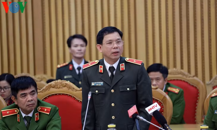 Thiếu tướng Nguyễn Ngọc Hiếu, Phó Chánh thanh tra Bộ Công an. (Ảnh: Trọng Phú)