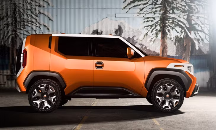 FT-4X - mẫu concept mới nhất thuộc dòng SUV của Toyota. Ảnh: Toyota