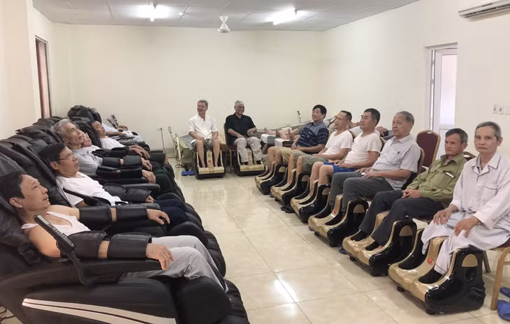 Các trang thiết bị hỗ trợ, nâng cao sức khoẻ cho các đối tượng tại Trung tâm điều dương người có công tỉnh