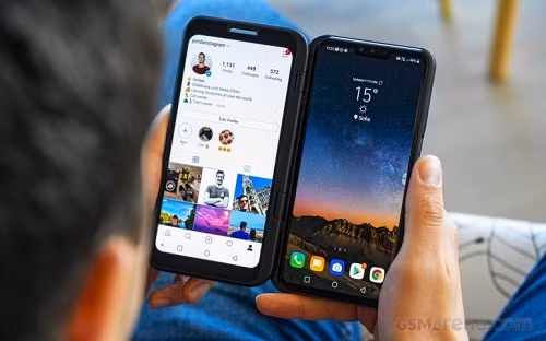 LG V50ThinQ, Ảnh: GSM Arena.