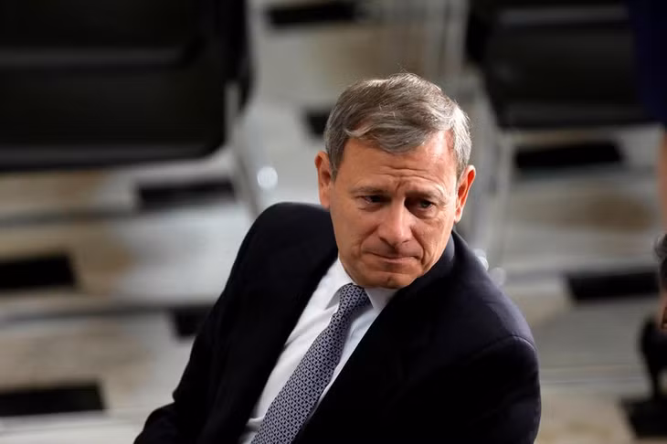Chánh án đương nhiệm Tòa án tối cao Mỹ John Roberts. Ảnh: Reuters