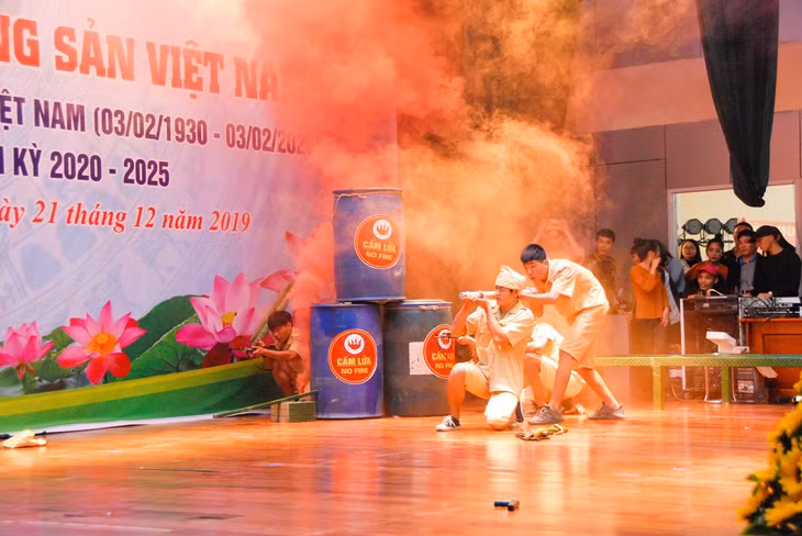 Tiểu phẩm tái hiện giai đoạn kháng chiến chống thực dân Pháp xâm lược,