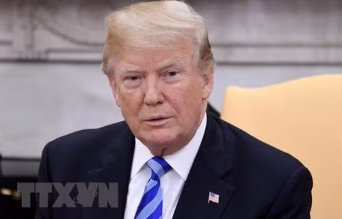 Tổng thống Mỹ Donald Trump. Ảnh: AFP/TTXVN