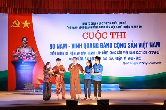 Huyện Đoàn Hoành Bồ tổ chức Hội thi sân khấu hóa tìm hiểu 