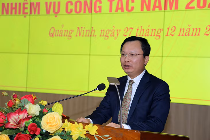 Phó Chủ tịch UBND tỉnh Cao Tường Huy phát biểu chỉ đạo tại hội nghị