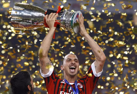 Lần gần nhất Milan giành chức vô địch là từ thời Ibrahimovic còn khoác áo Rossoneri