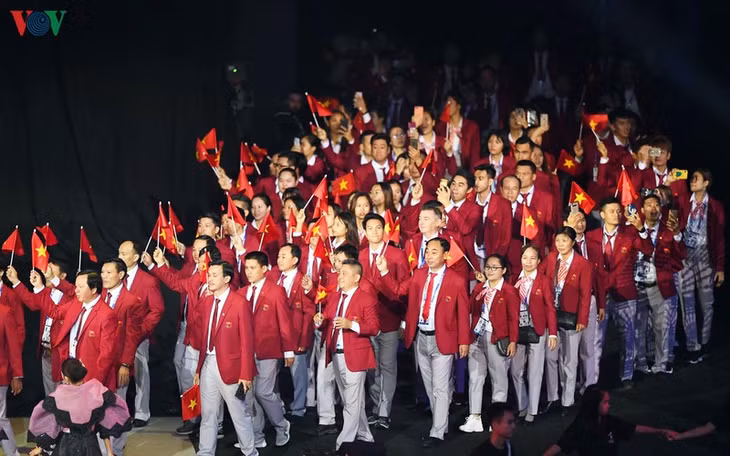 Đoàn Thể thao Việt Nam thi đấu rất xuất sắc ở SEA Games 30 (Ảnh: Ngọc Duy).