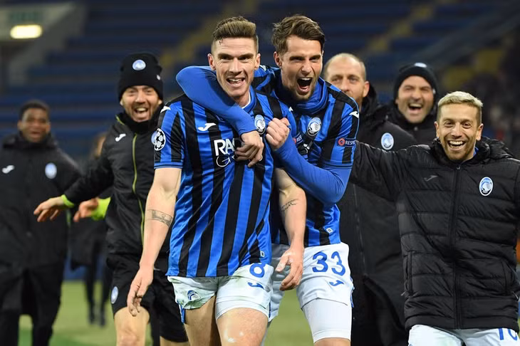 6. Atalanta (Nhì bảng C).