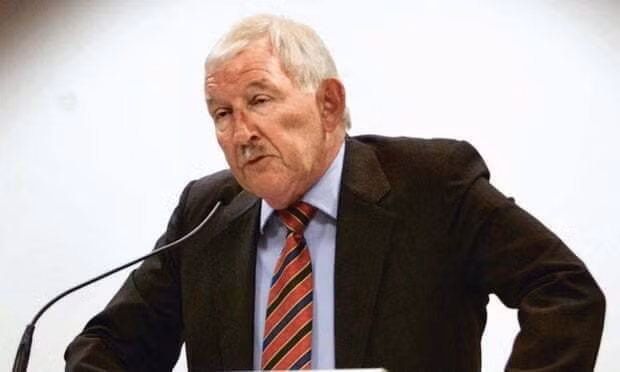 Tài phiệt người New Lealand Ron Brierley. Ảnh: The AGE/Fairfax Media/Guardian.