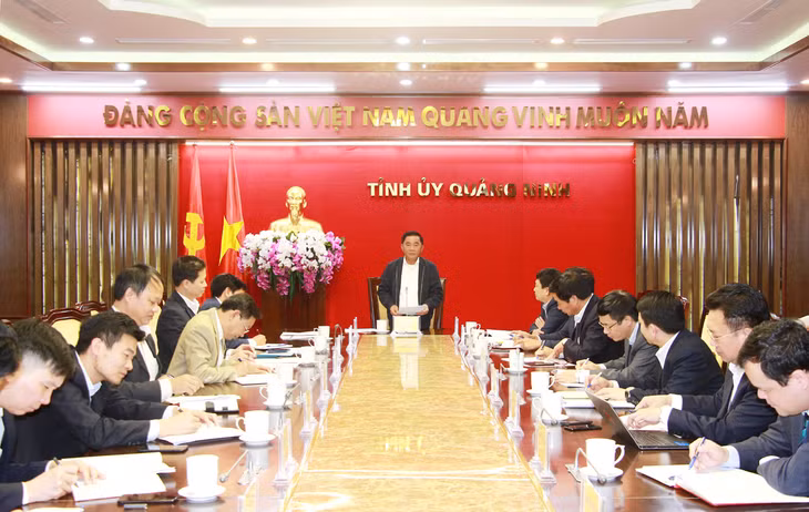 Đồng chí Trần Cẩm Tú, Bí thư Trung ương Đảng, Chủ nhiệm Ủy ban Kiểm tra Trung ương, phát biểu kết luận.