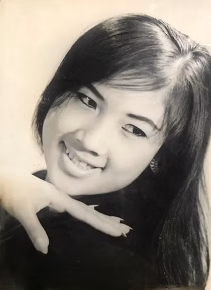 Nhan sắc Lệ Thủy thời son rỗi. Ảnh: LT.