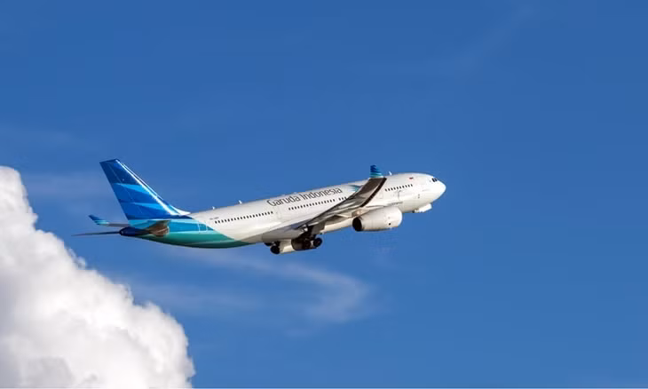 Một máy bay của hãng hàng không Garuda Indonesia. Ảnh: Jakarta Post.