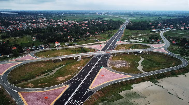 Cao tốc Hạ Long - Hải Phòng dài 25km, kết nối Hà Nội - Hải Phòng - Quảng Ninh. Ảnh: Đỗ Phương