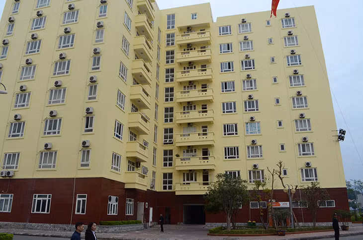 Khu chung cư kiểu mẫu của Công ty Than Nam Mẫu