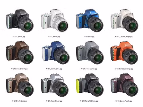11 màu sắc để lựa chọn của K-S1.