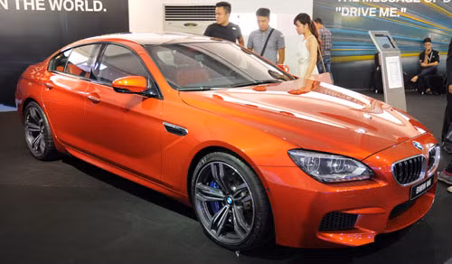 BMW M6 Gran Coupe tại BMW World 2014.