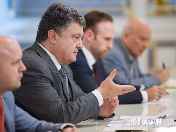 Tổng thống Ukraine Petro Poroshenko. (Nguồn: AFP/TTXVN)