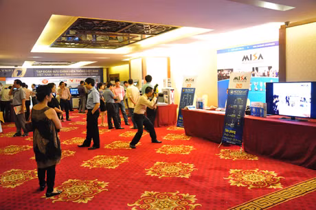 Quang cảnh khu trưng bày.