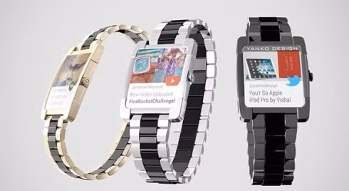 Giao diện hệ điều hành Android Wear với các đoạn thông báo vẫn được giữ nguyên.