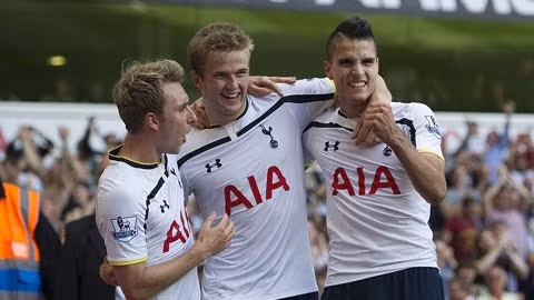 Tottenham đã toàn thắng 2 lượt đầu Premier League 2014/15