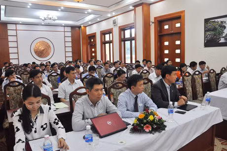 Quang cảnh lớp học.