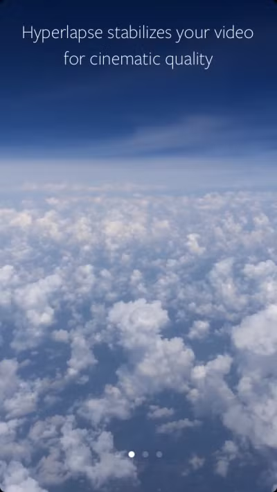 Ứng dụng Hyperlapse from Instagram.