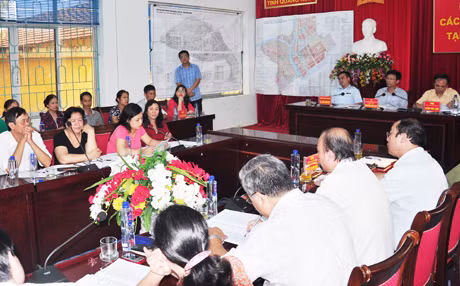 Quang cảnh buổi đối thoại.